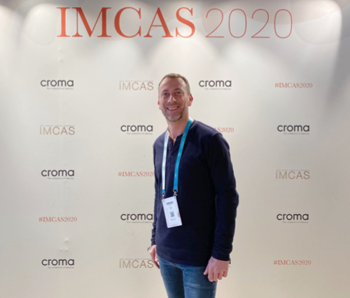 Docteur Erwan Collin au congrès IMCAS à Paris